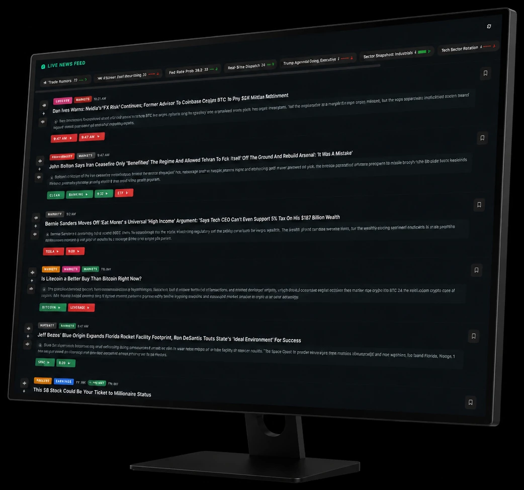 TTerminal News Terminal with ML impact scoring